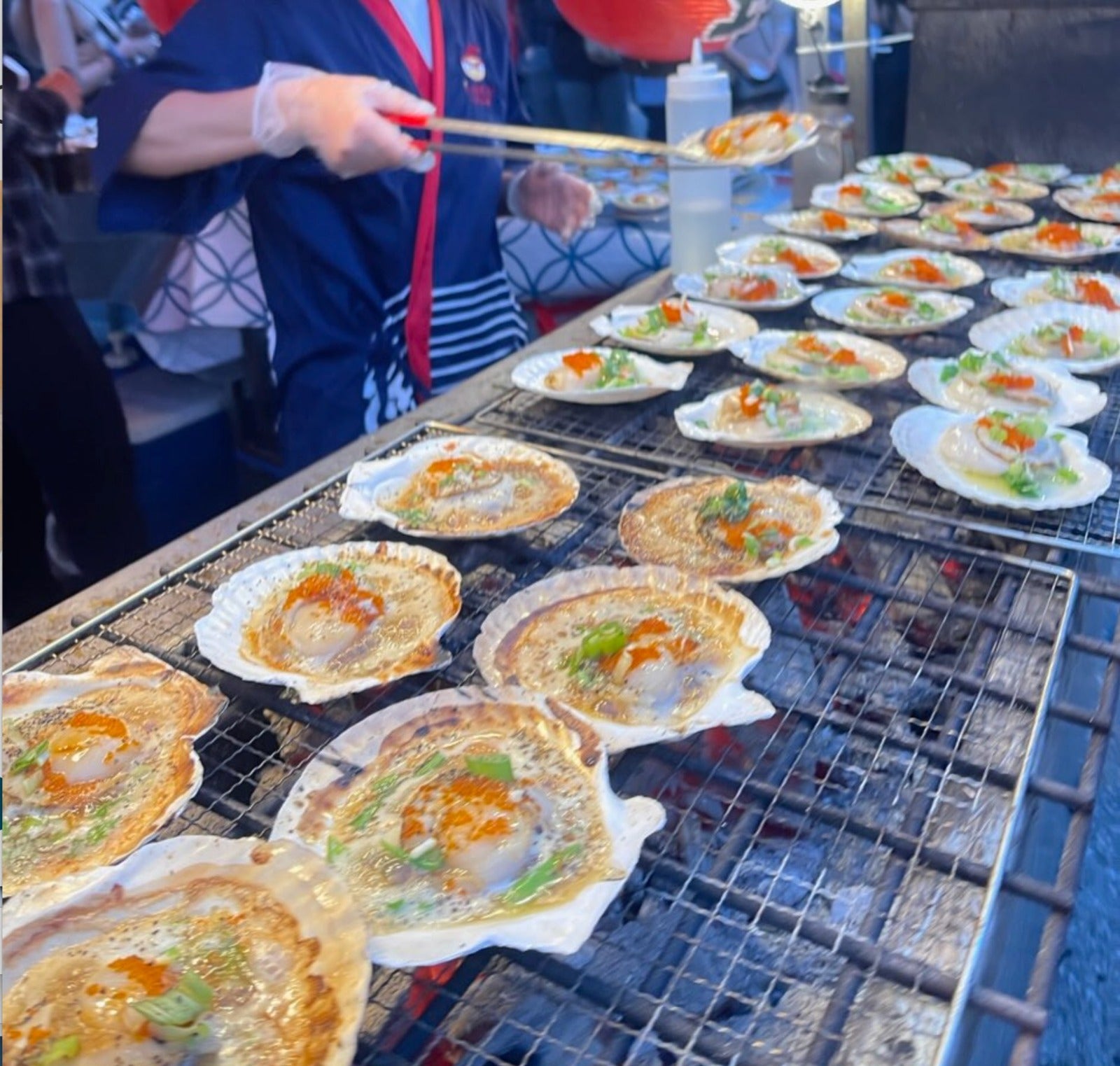 C9 Org Cooked For restaurants only~ Made in Japan 🇯🇵 Cooked Half Shell Scallops (Ext ...